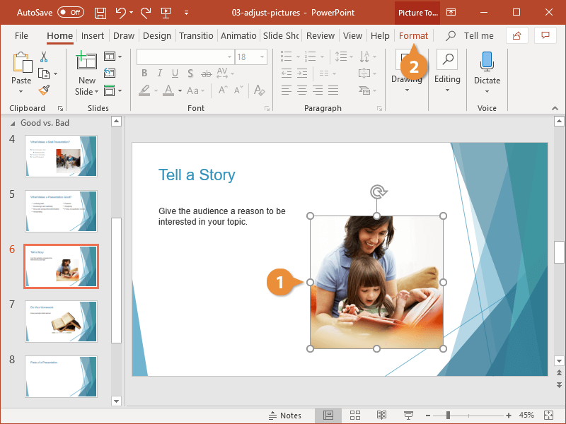 how to compress photos in a powerpoint presentation