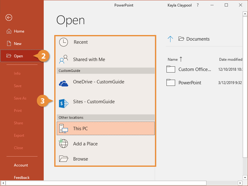 powerpoint presentations not opening