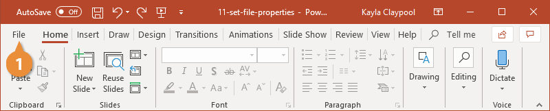 Set File Properties