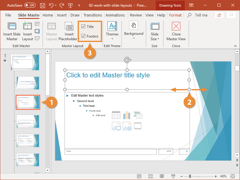 Work With Slide Layouts