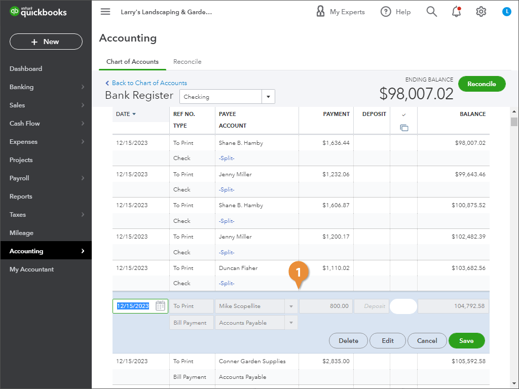 Attach a File to a Transaction