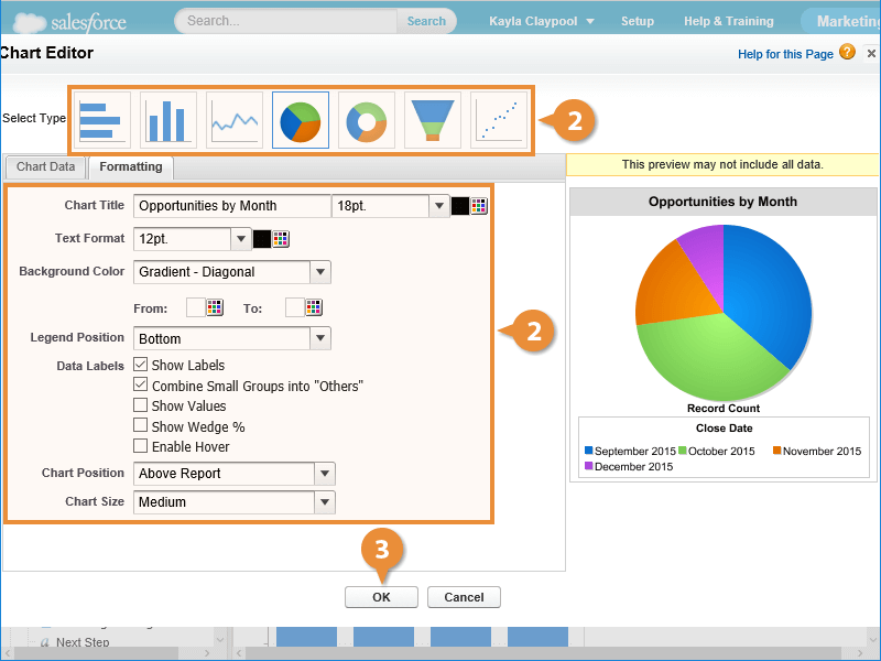 Edit a Chart