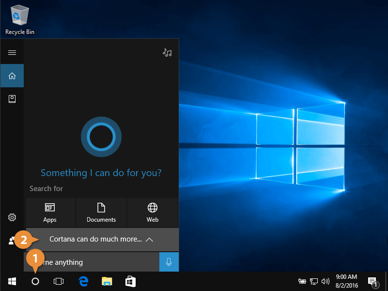 Приложение cortana