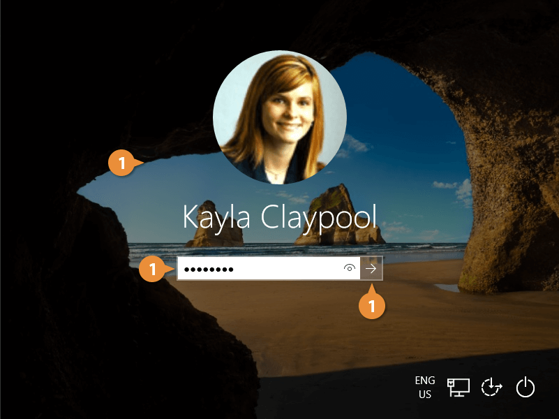 Personalize the Lock Screen in Windows 10 | CustomGuide