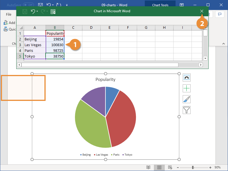 Add Chart Data