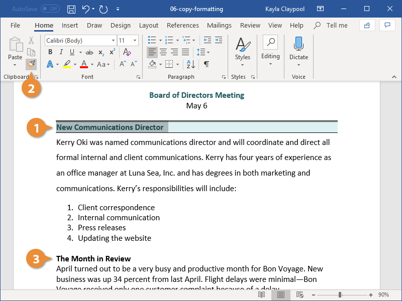 Change Line Spacing