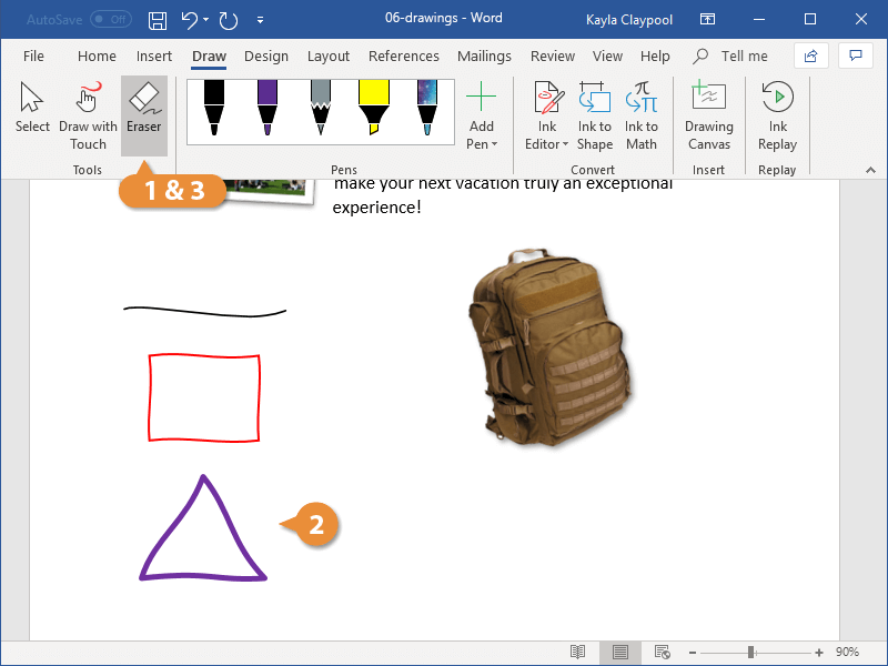 Free Drawing Templates In Microsoft Word And Google Docs - Slidesdocs