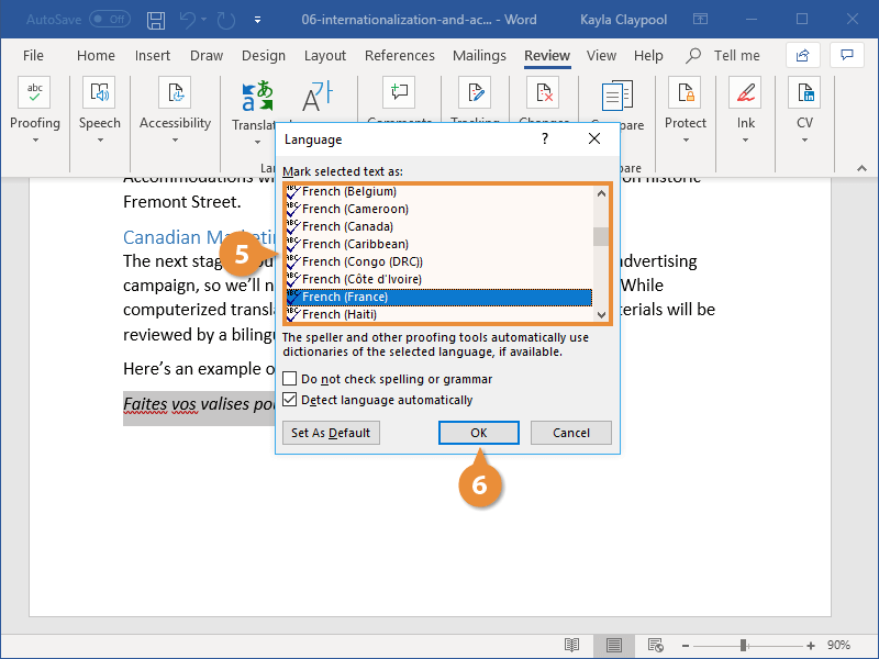 Internationalization and Accessibility