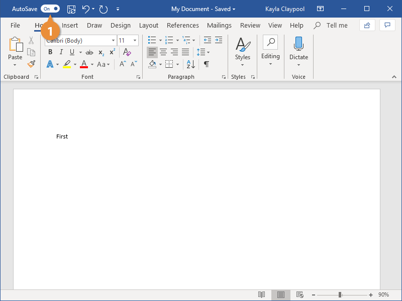 AutoSave Documents