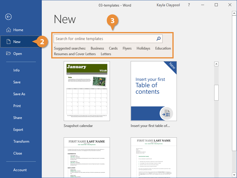  How To Create A Template In Word CustomGuide