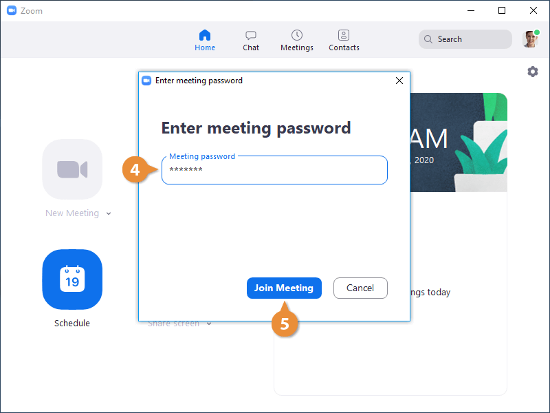 Join a Meeting