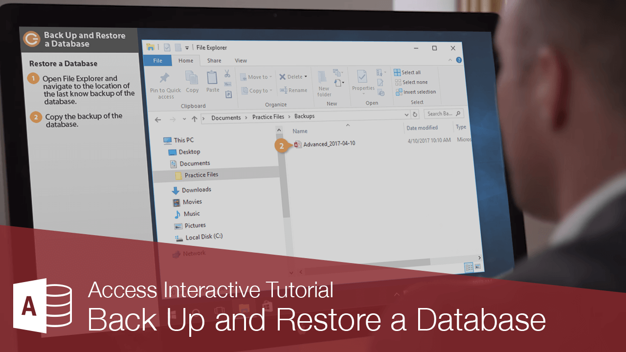 Back Up and Restore a Database