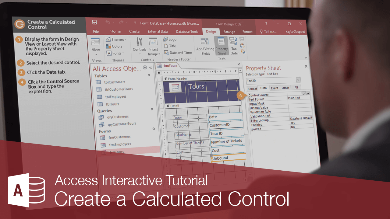 Create a Calculated Control