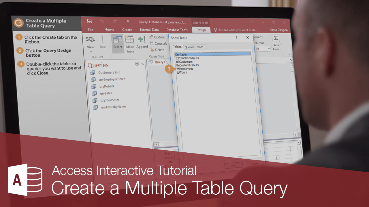 Create a Multiple Table Query