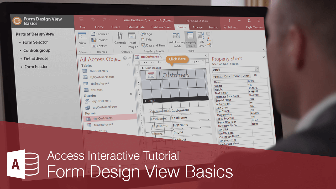 Form Design View Basics