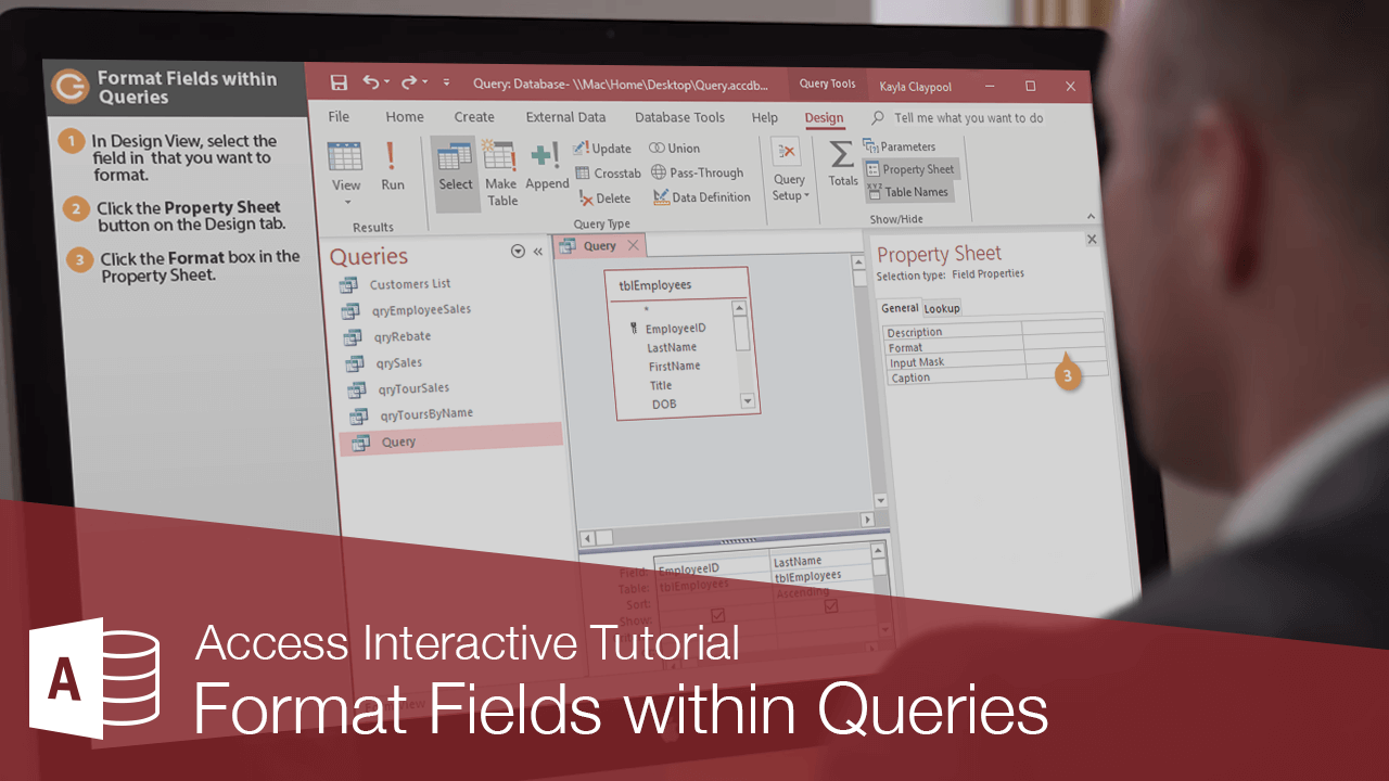 Format Fields within Queries