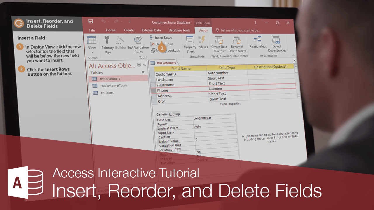 Insert, Reorder, and Delete Fields