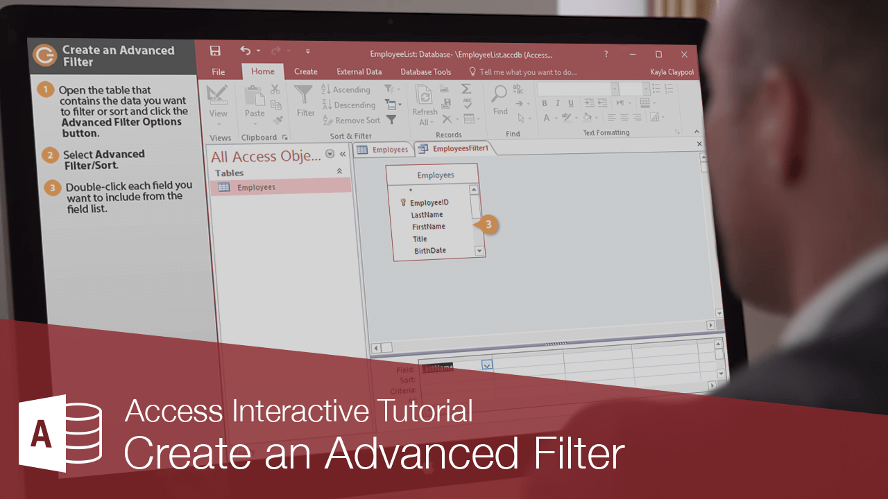 Create an Advanced Filter