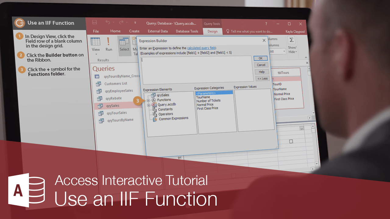 Use an IIF Function