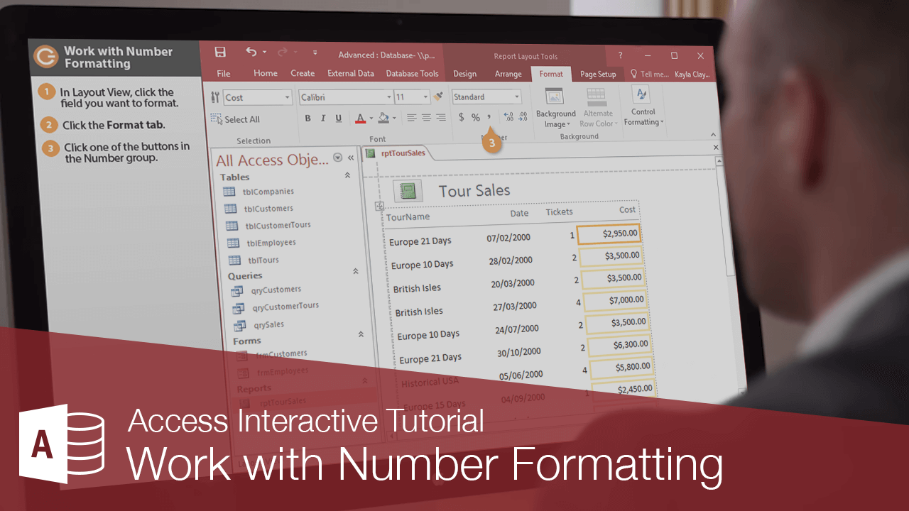 Work with Number Formatting