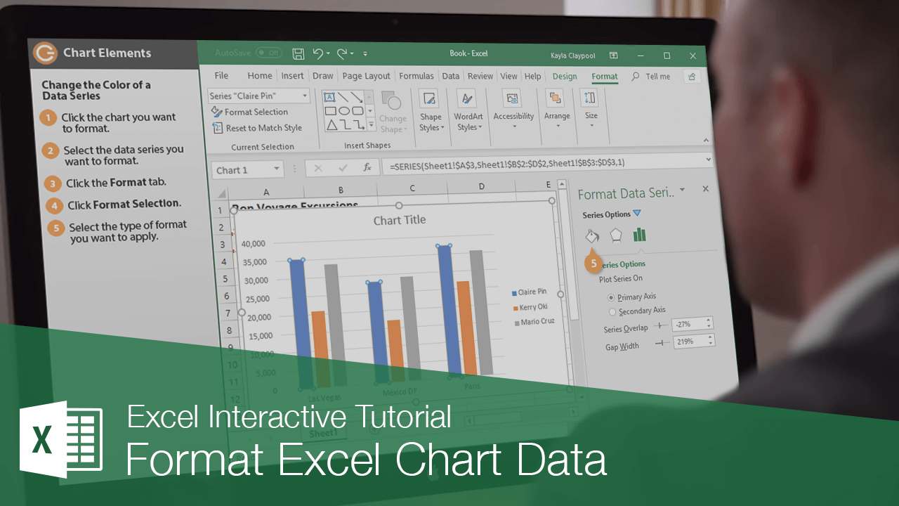 Format Excel Chart Data