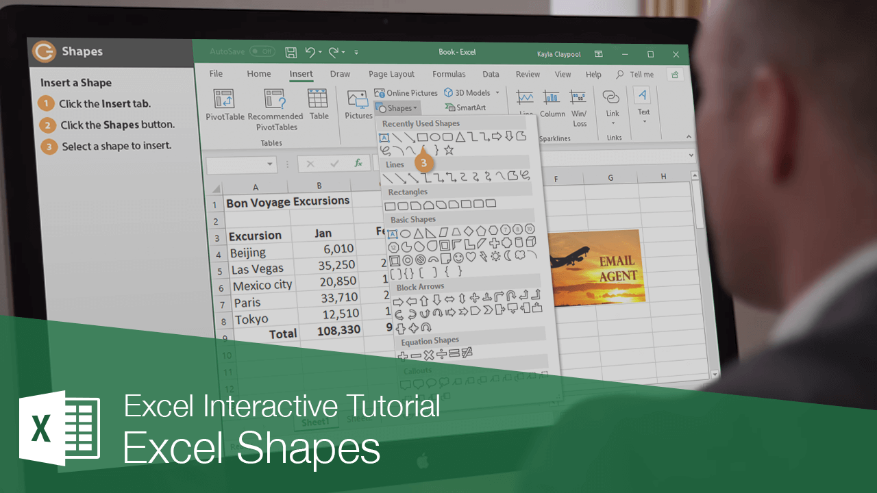 Excel Shapes