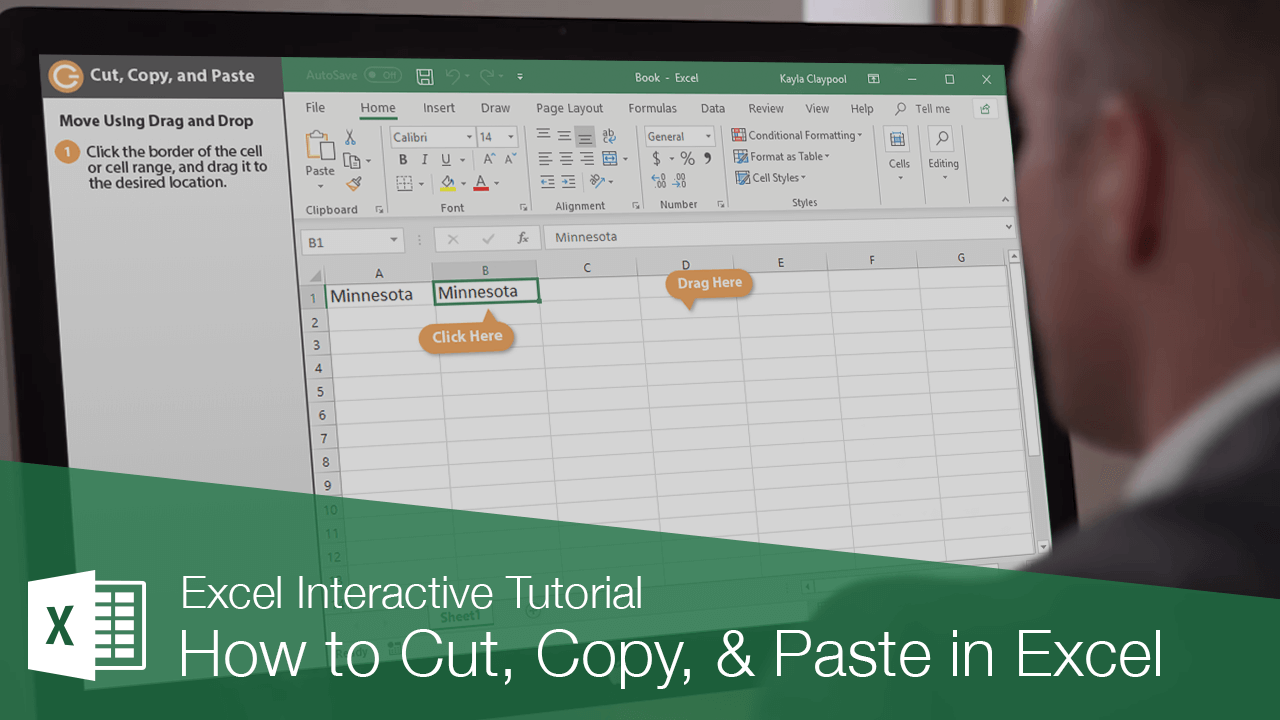 How to Cut, Copy, & Paste in Excel