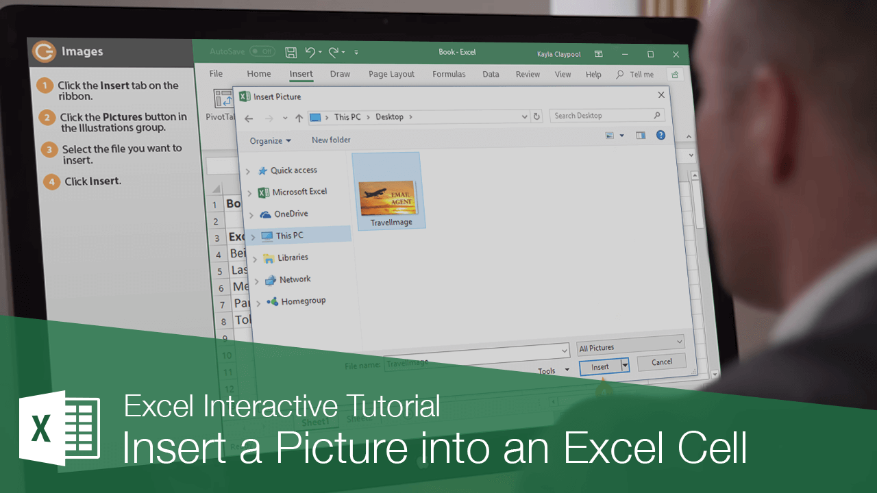 insert picture excel cell