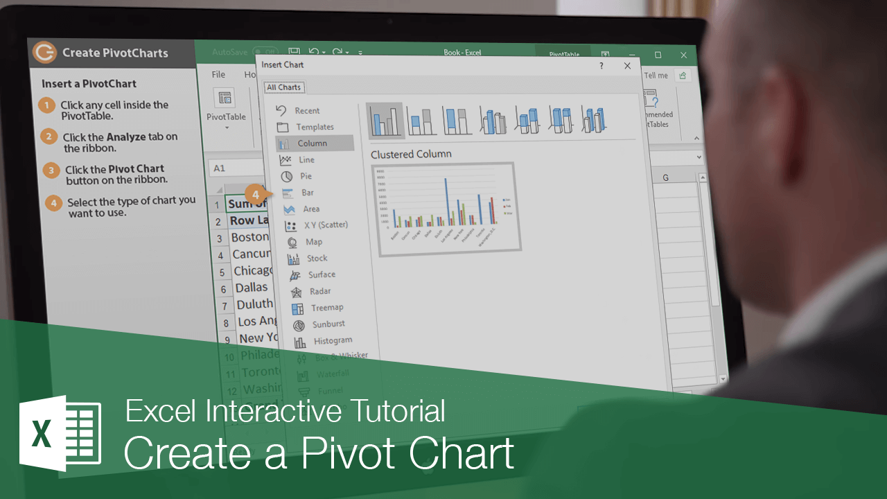 Create A Pivot Chart Custuide