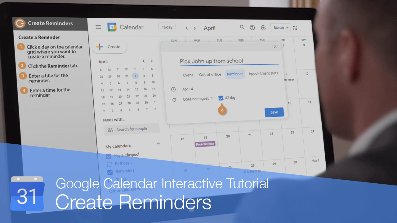 Create Reminders