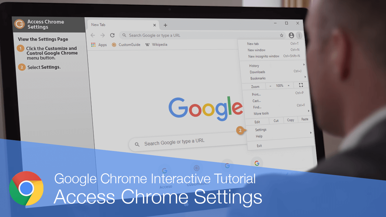 Access Chrome Settings