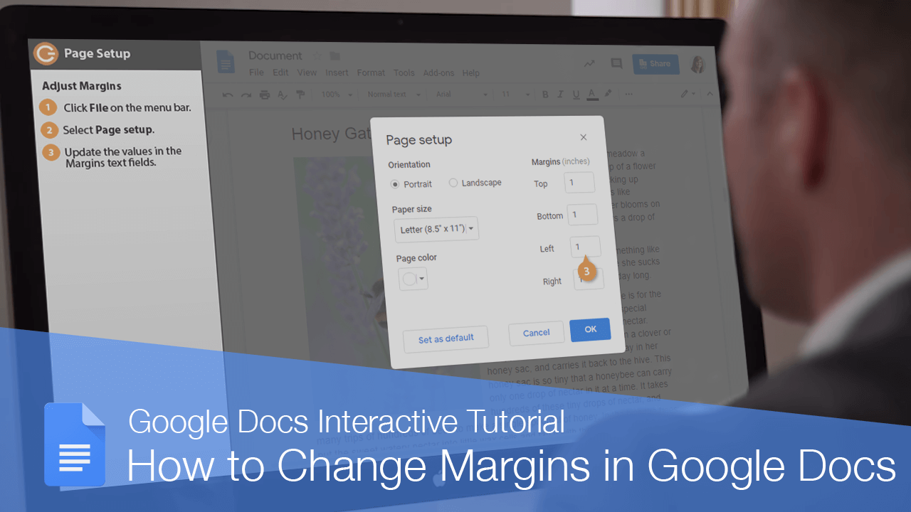 How to Change Margins in Google Docs