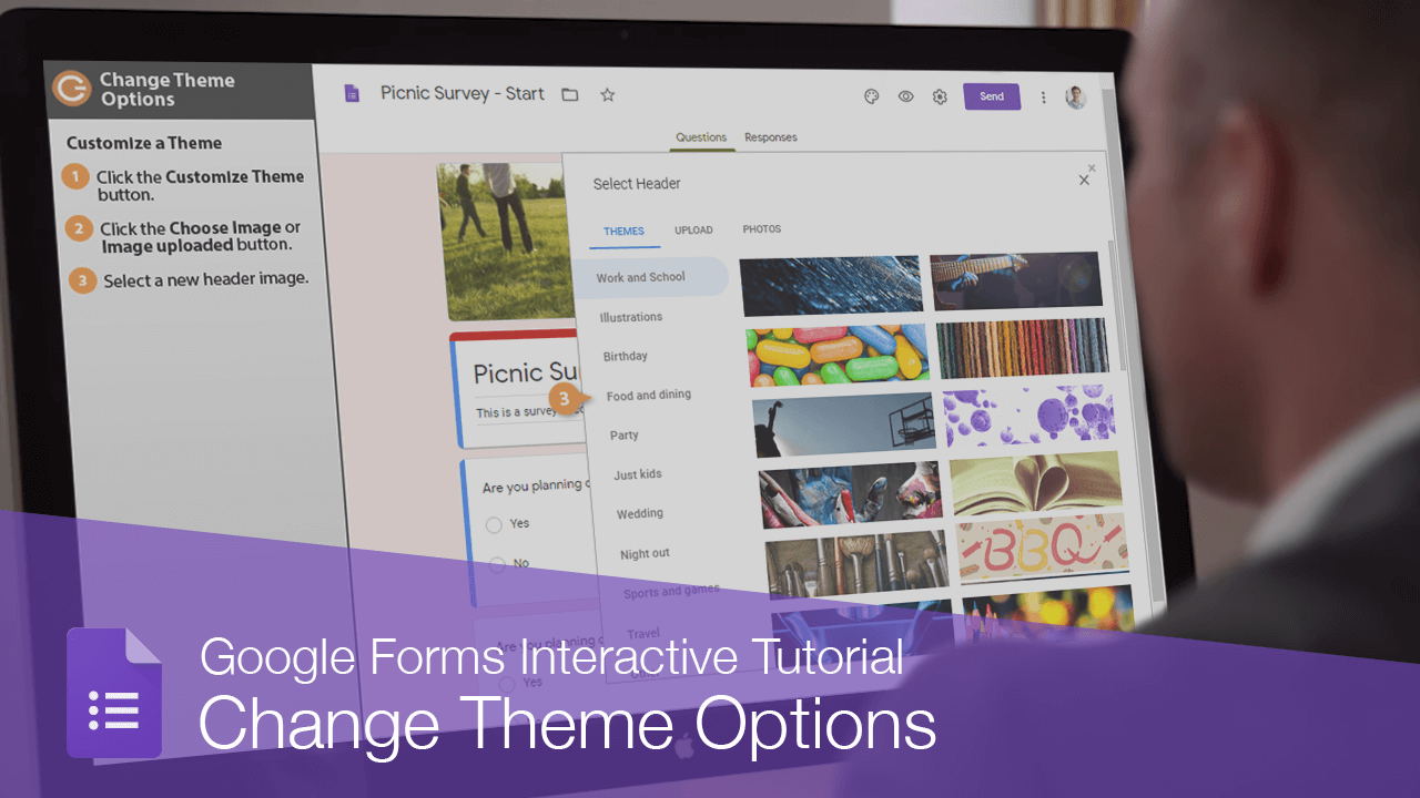 Change Theme Options