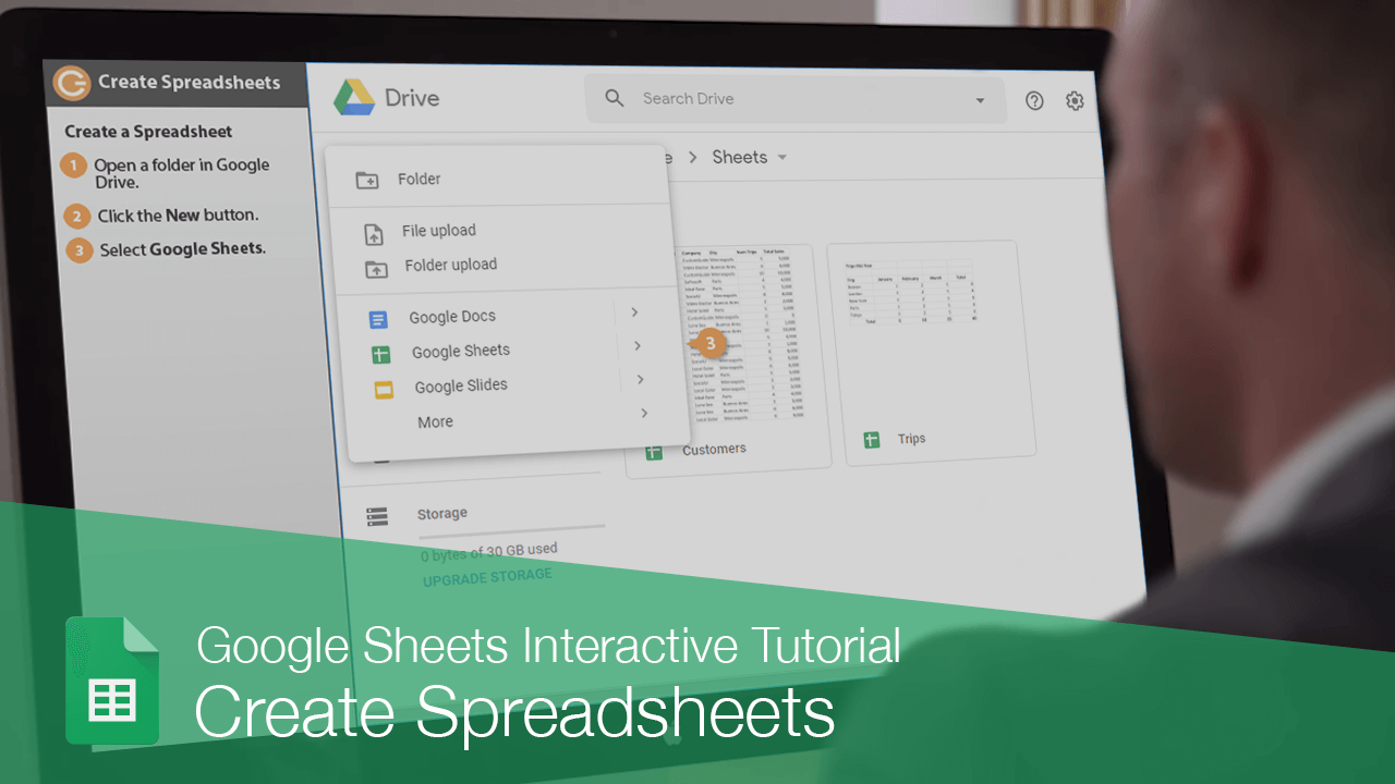 Create Spreadsheets