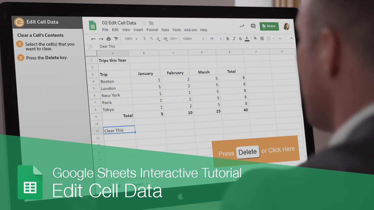 Edit Cell Data