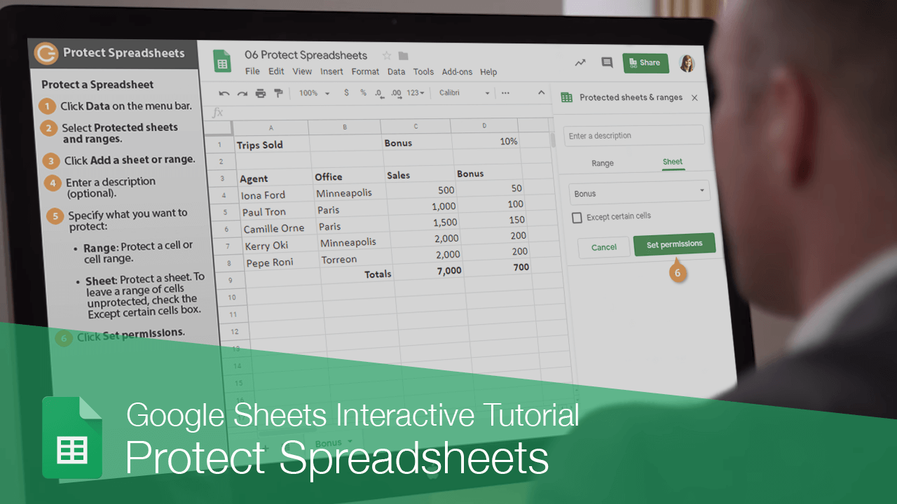 Protect Spreadsheets