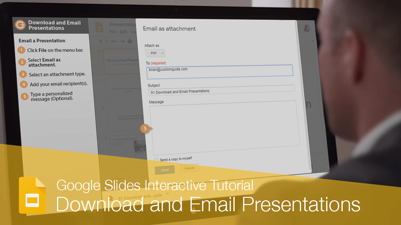 Download and Email Presentations