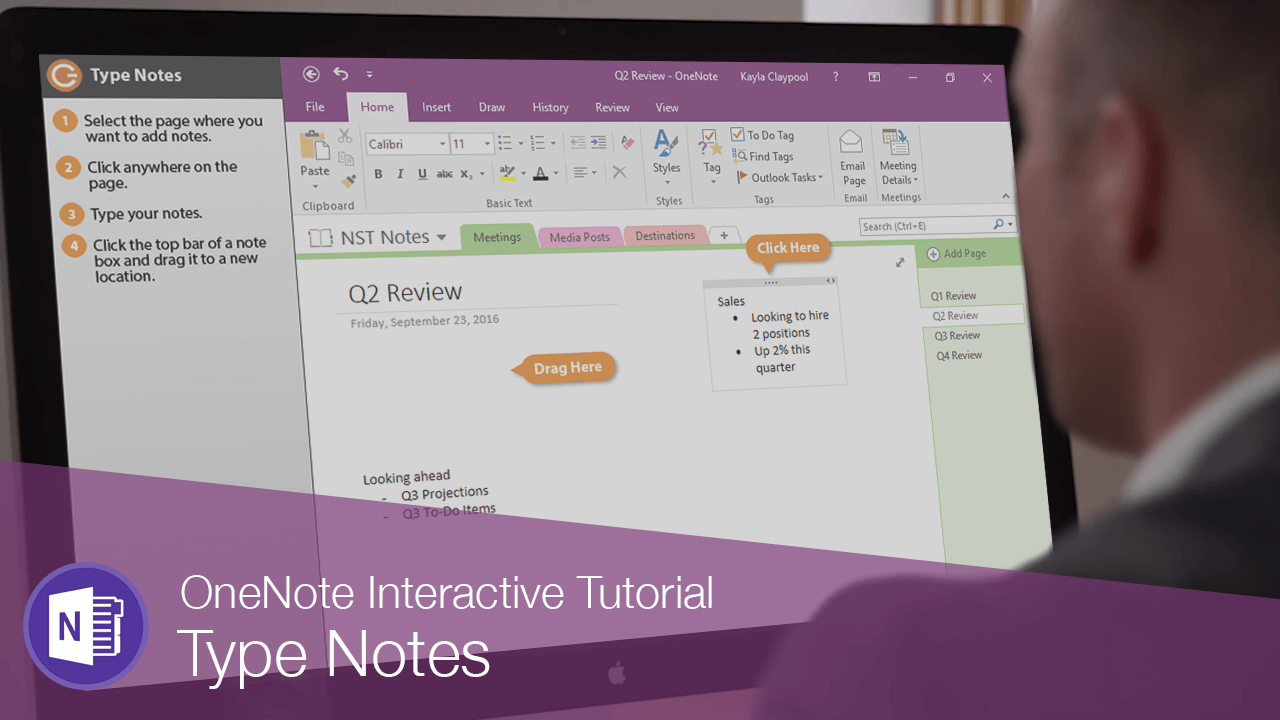 microsoft onenote quick notes