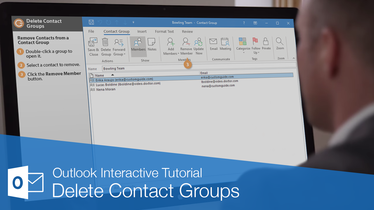 Delete Contact Groups