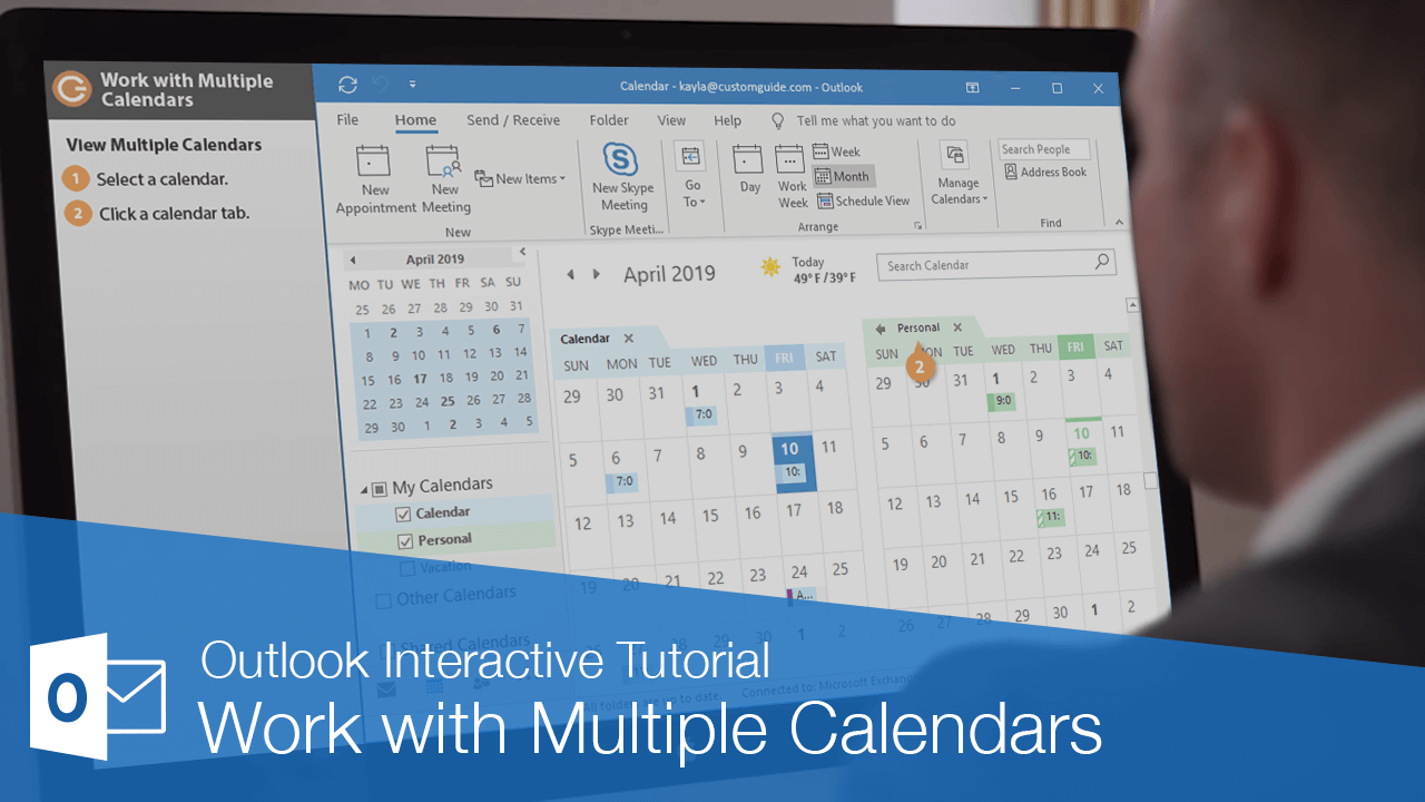 Work with Multiple Calendars