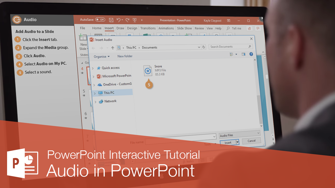 Audio in PowerPoint