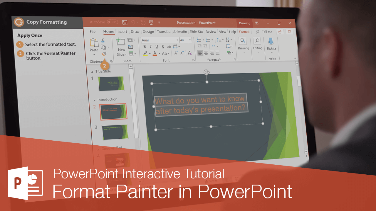Format Painter in PowerPoint