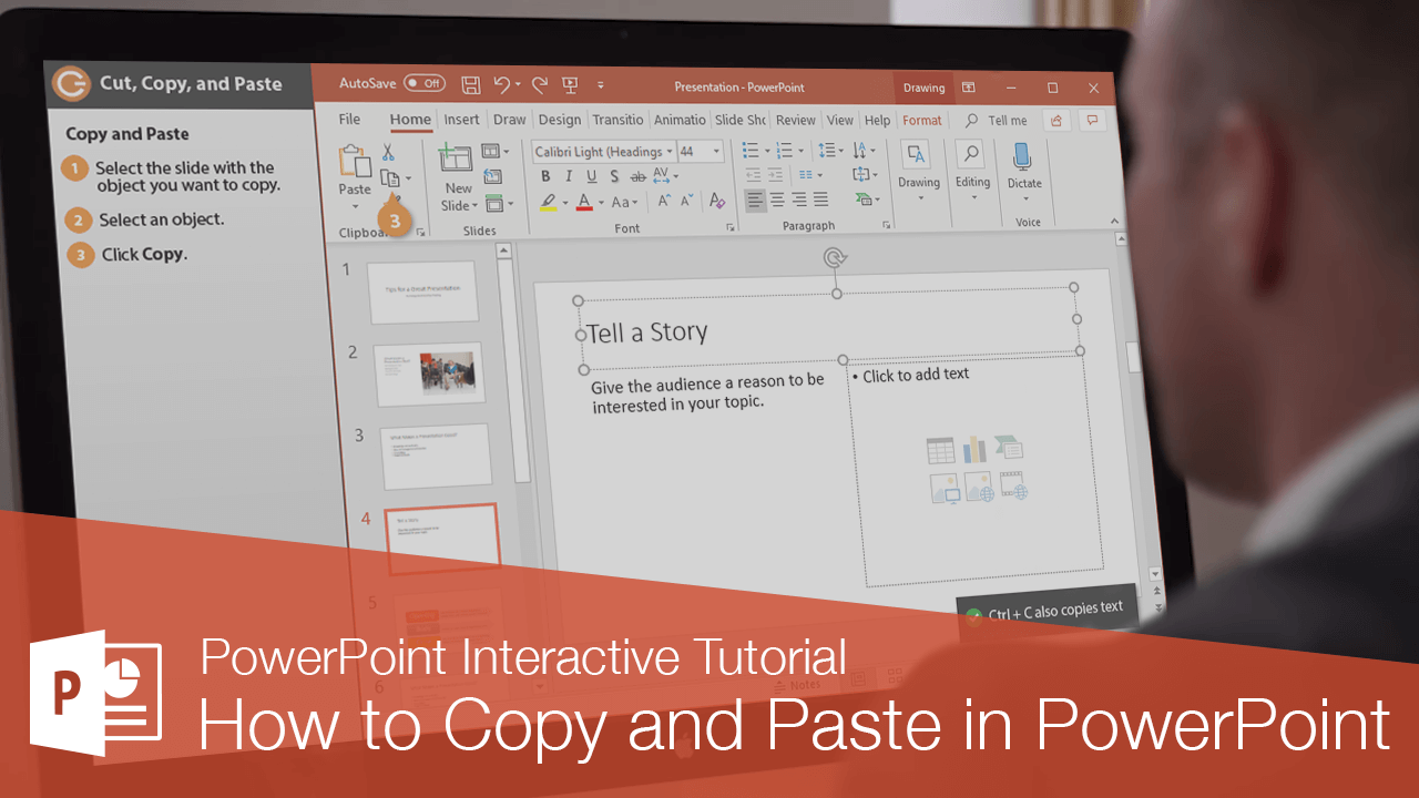 How to Copy and Paste in PowerPoint