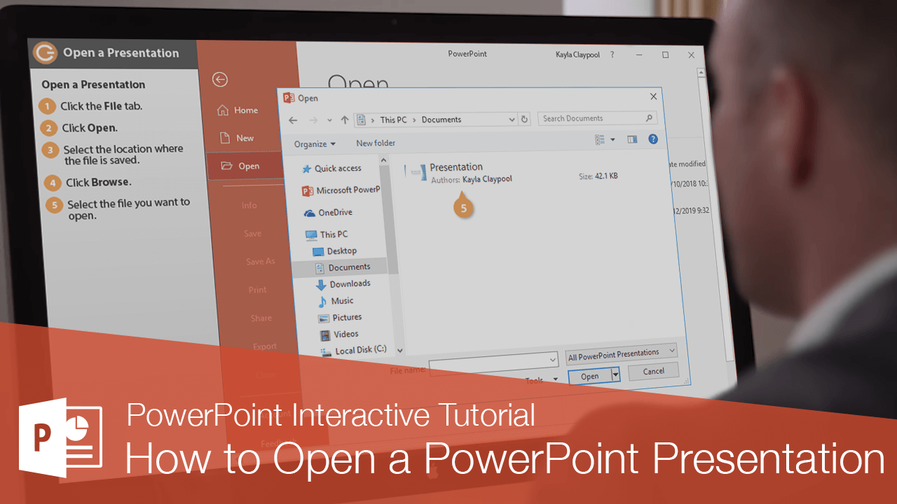 How to Open a PowerPoint Presentation
