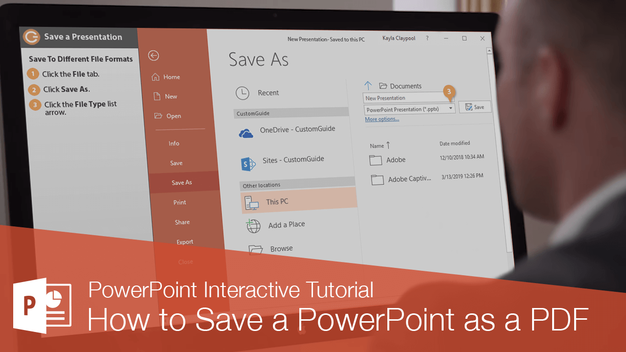 How to Save a PowerPoint as a PDF