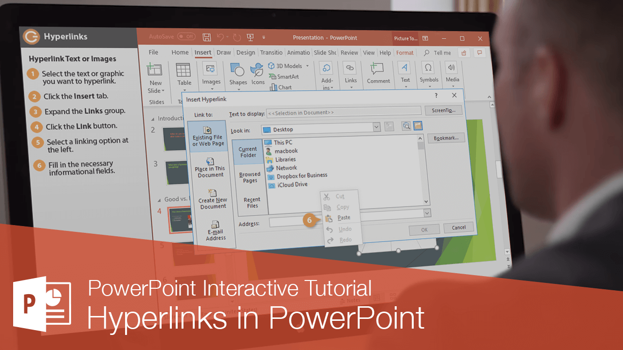 Como adicionar links no PowerPoint - Tutorial