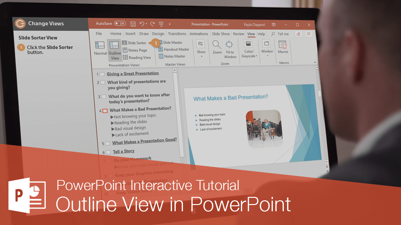 Outline View in PowerPoint