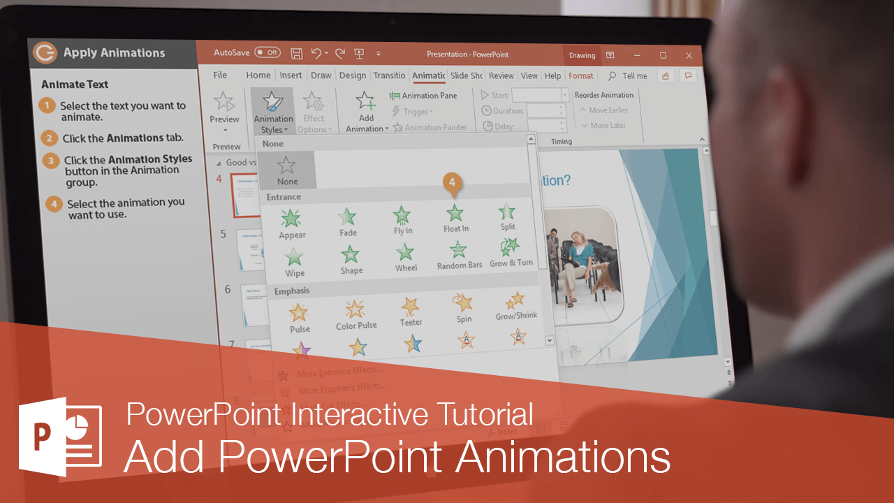 Add PowerPoint Animations