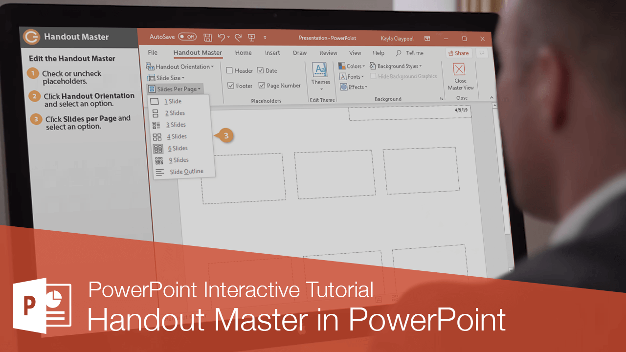 Handout Master in PowerPoint