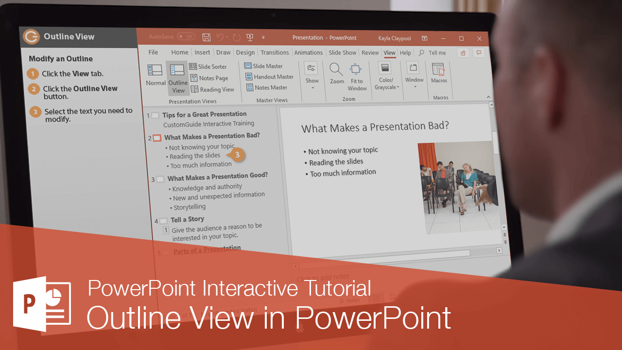 Outline View in PowerPoint